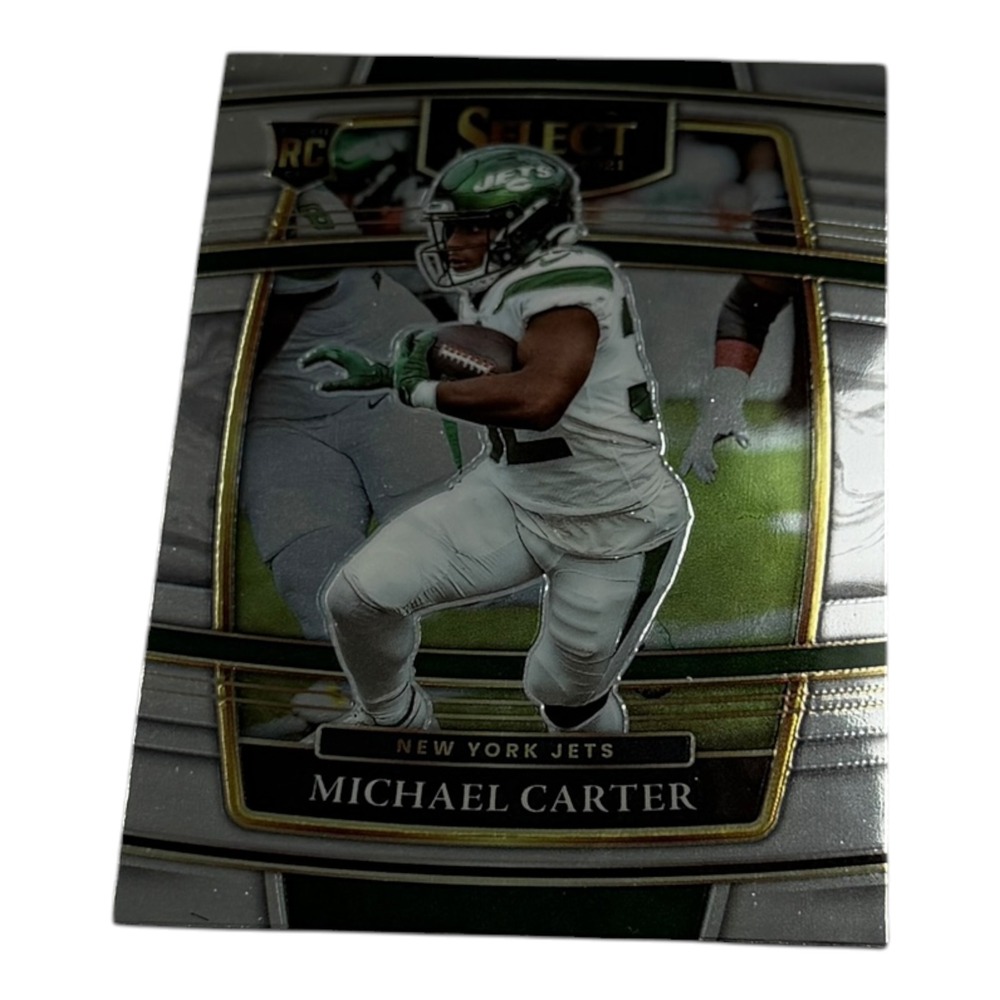 2021 Panini Select Michael Carter New York Jets‎ RC Rookie Card #71 Concourse